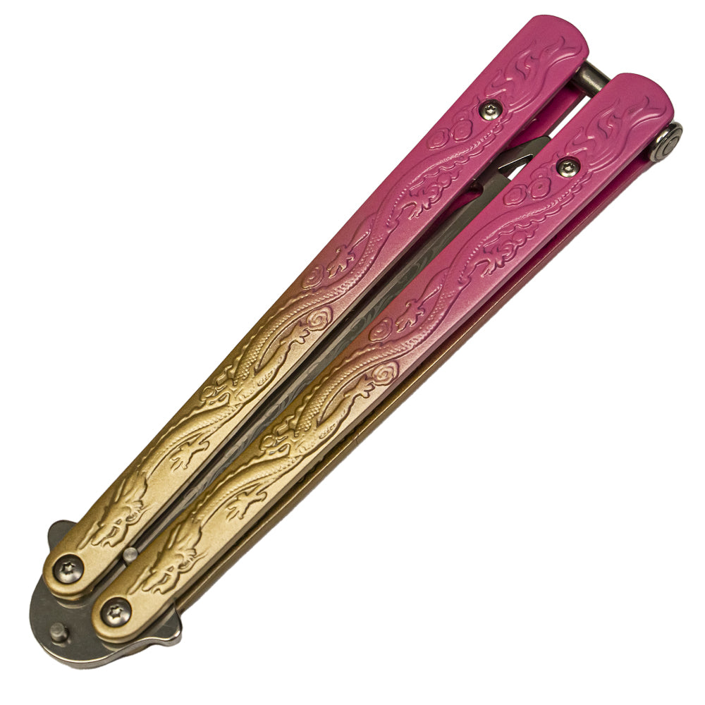Dull Butterfly Knife Balisong Trainer – Winged Edge Butterfly Knives &  Balisong Trainers