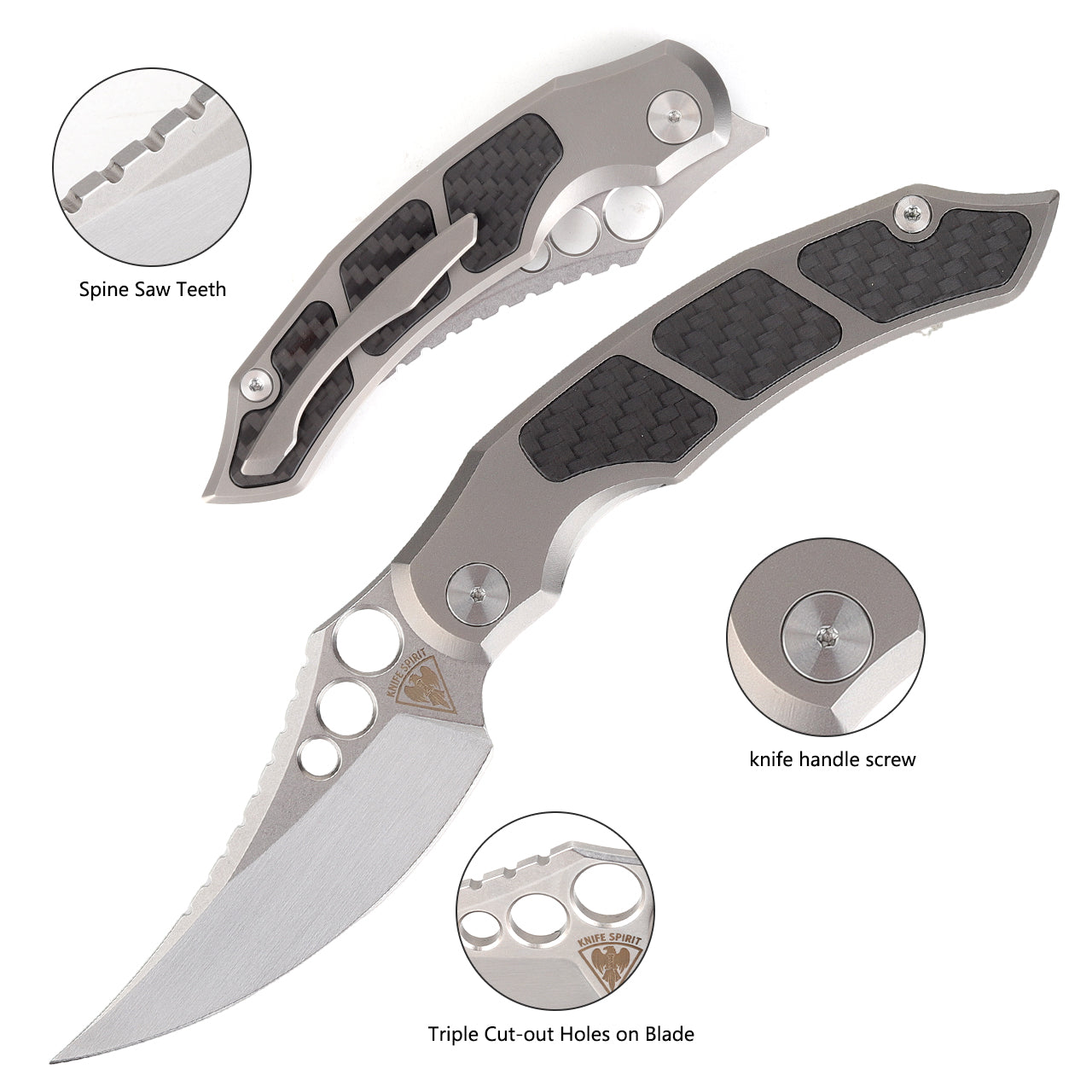 ZORD TA/CF-PREMIUM version-folding knife designed by KnifeSpirit