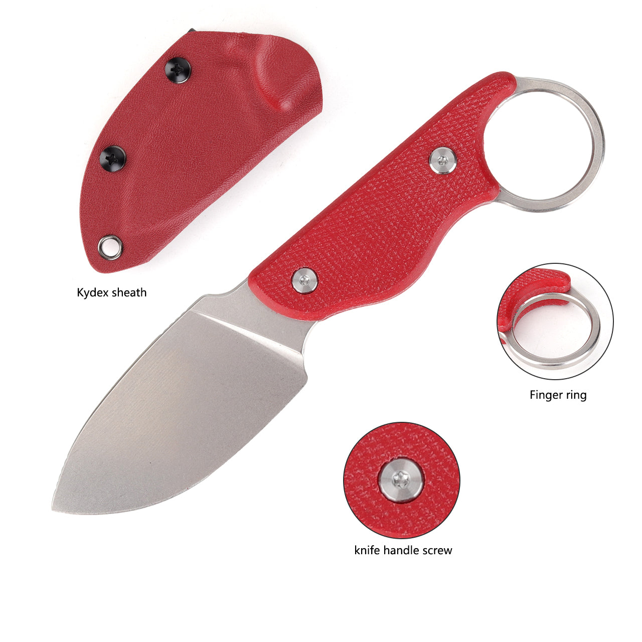LITTLE WING fixed blade knife designed by clubEDCguate