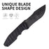 KMS B-ARMOR Full-Tang Fixed Blade Tactical Knife – VG10 steel blade, G10 handle, kydex sheath for Survival, Camping, Hunting & EDC