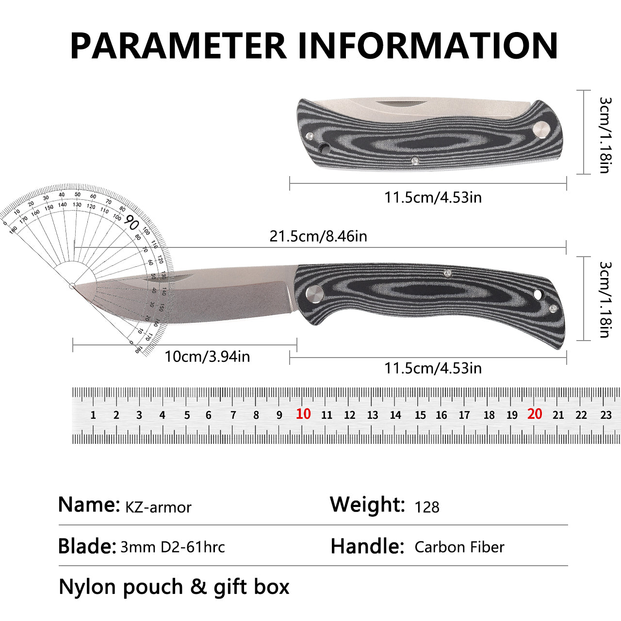 FRIENDSHIP-NON-LOCK folding knife designed by KIZLYAR KNIVES