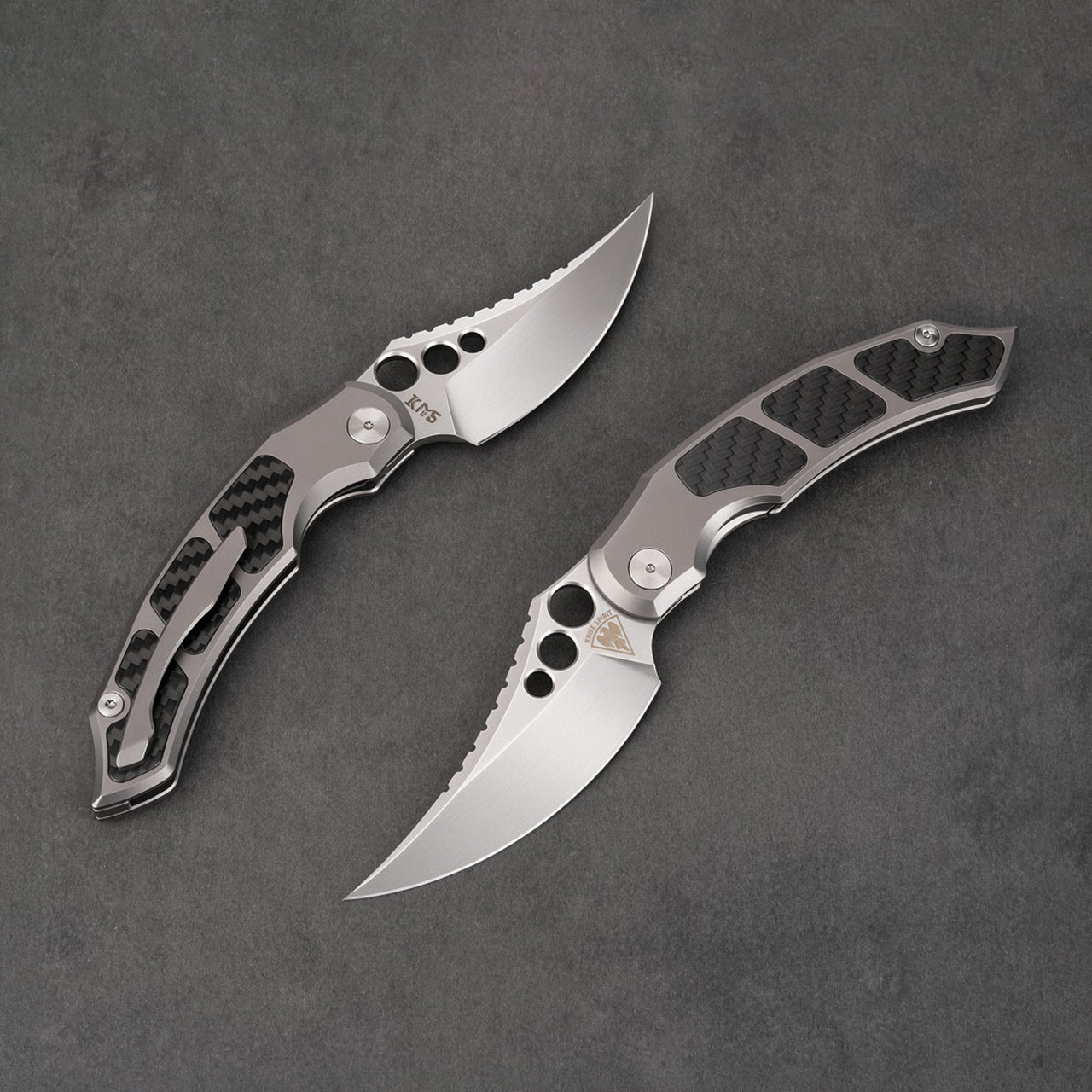 ZORD TA/CF-PREMIUM version-folding knife designed by KnifeSpirit