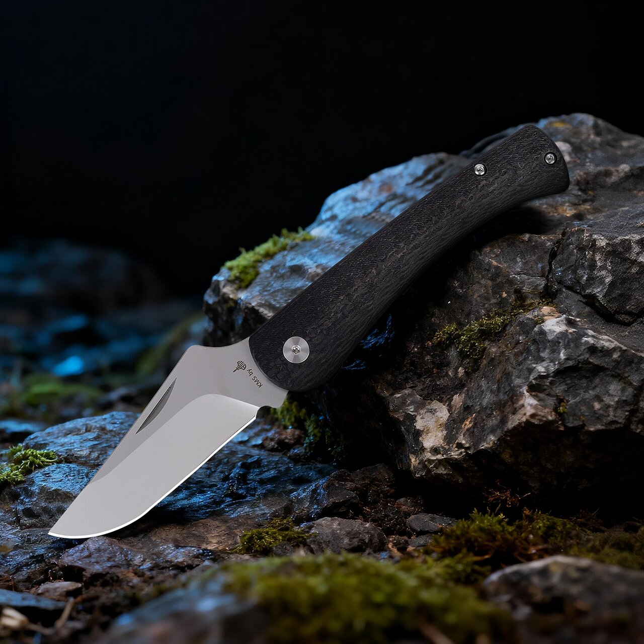 SNEAK PEEK at the Woodpecker slip joint knife with HALF STOP designed by Brad Maglott