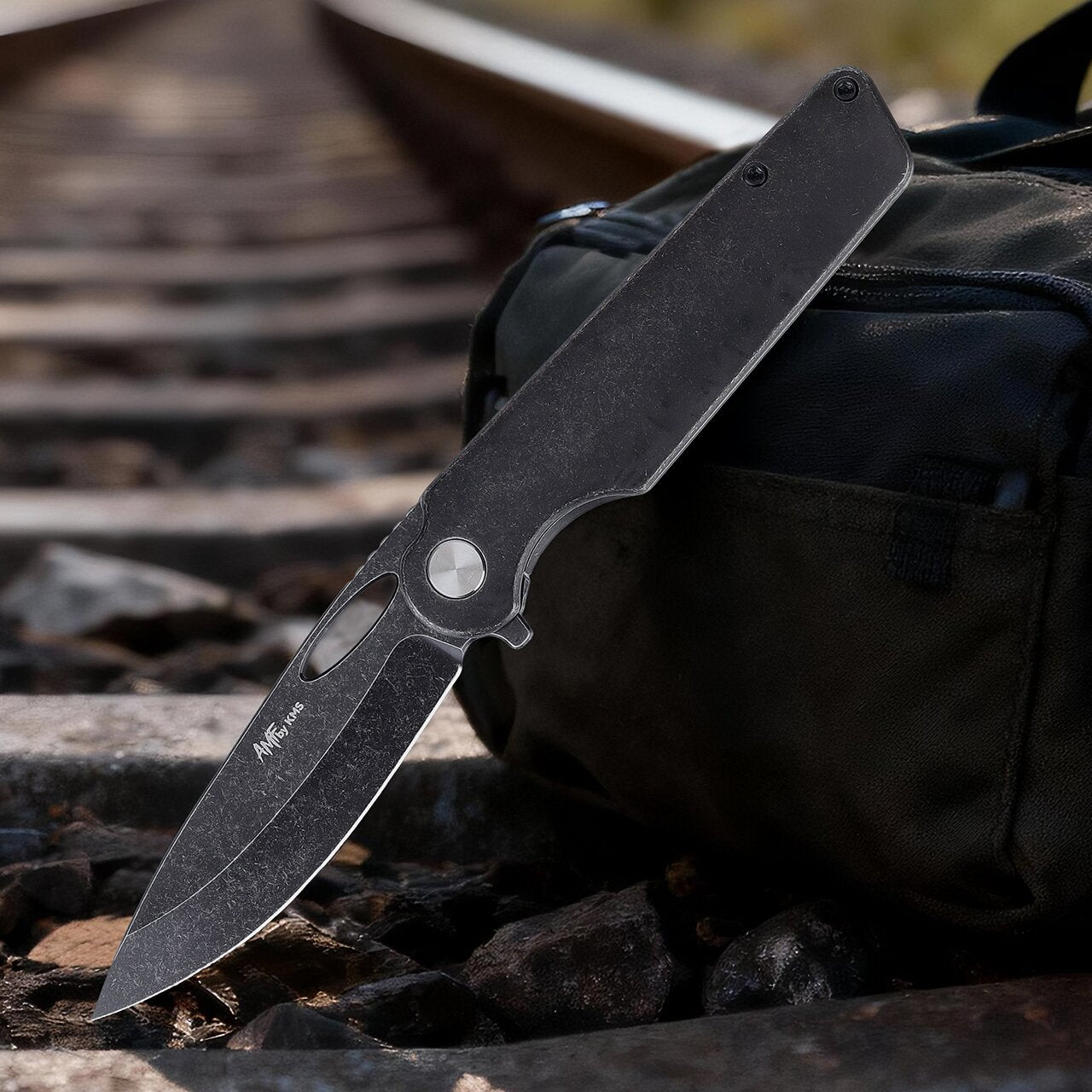 DRAGON EDC knife BLACK version..designed by Anthony Fumia,original US created!