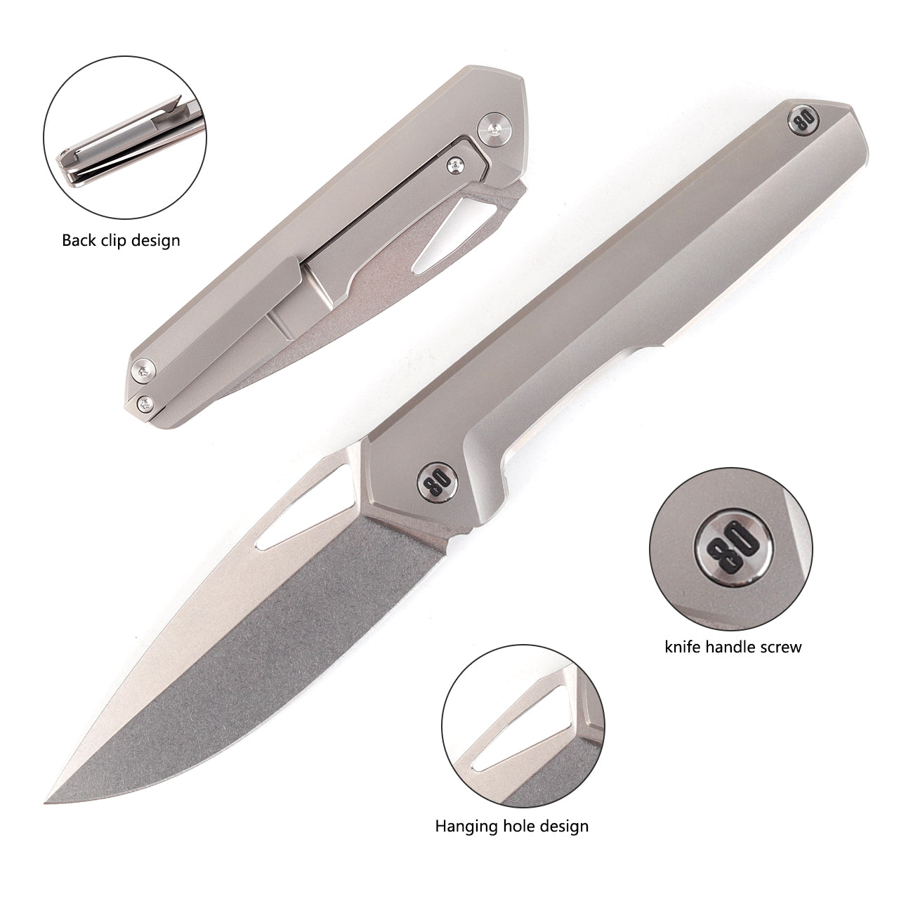 KAD2608-TA THUMB HOLE EDC BORN for the 80th Anniversary of Victory