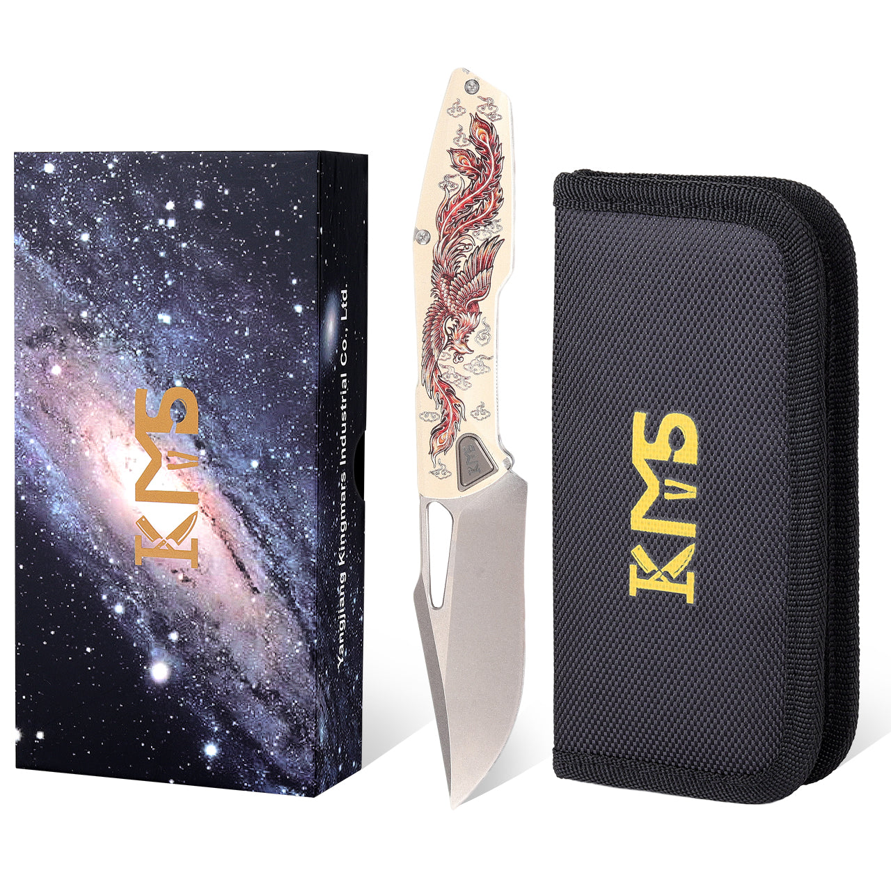 PHEONIX 3D version-Unique folding knife...designed by Anthony Fumia-AmF brand.