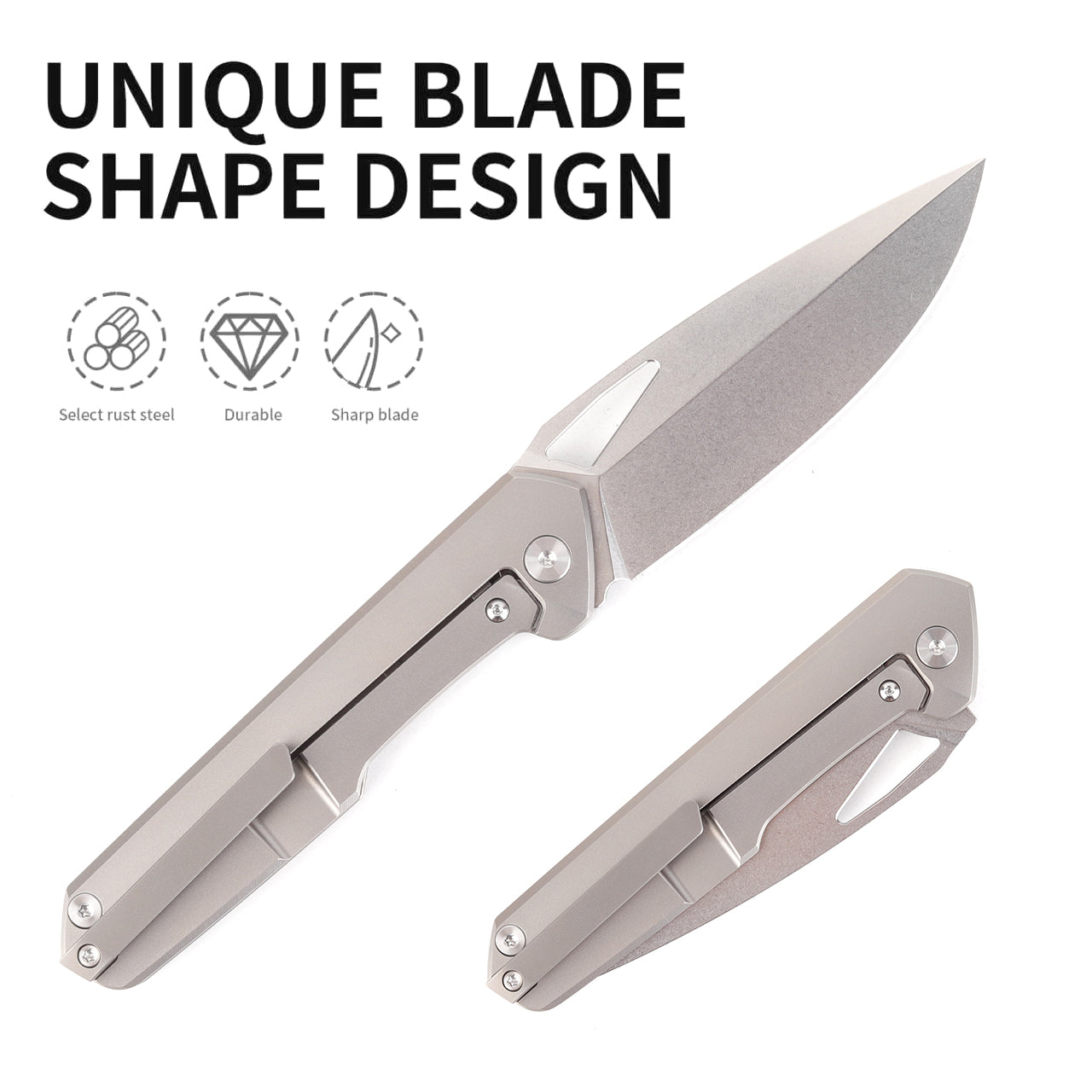 KAD2608-TA THUMB HOLE EDC BORN for the 80th Anniversary of Victory