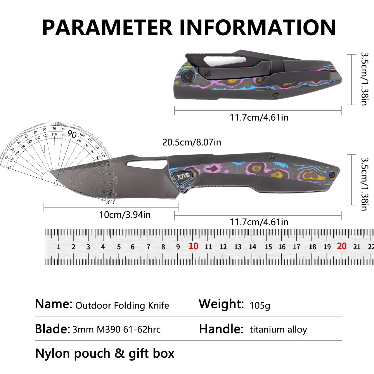 PHEONIX premiun folding knife...designed by Anthony Fumia-AmF brand