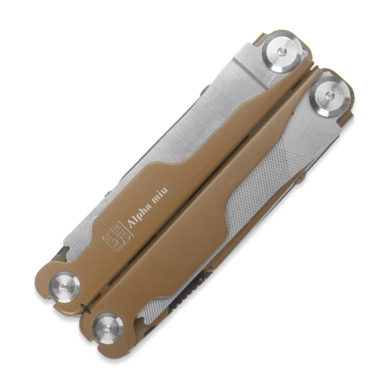 ALPHA MIU by ALFKNVIVES, 18-in-1 Full-Size, Versatile Multi-tool for DIY, Home, Garden, Outdoors or Everyday Carry (EDC)