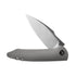 K025-Chalcedony Ti011 Full CNC Folding Knife with TA handle
