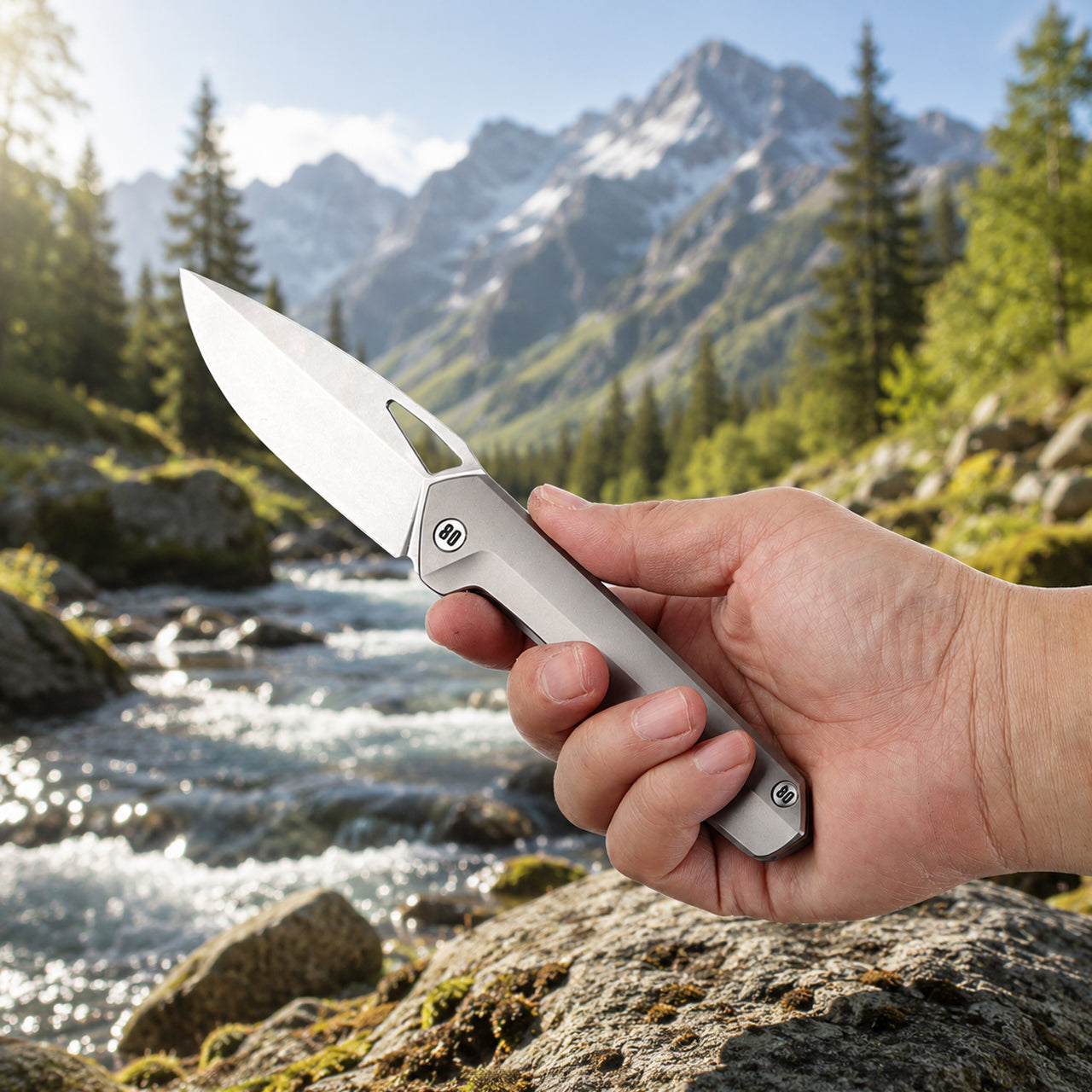 KAD2608-TA THUMB HOLE EDC BORN for the 80th Anniversary of Victory