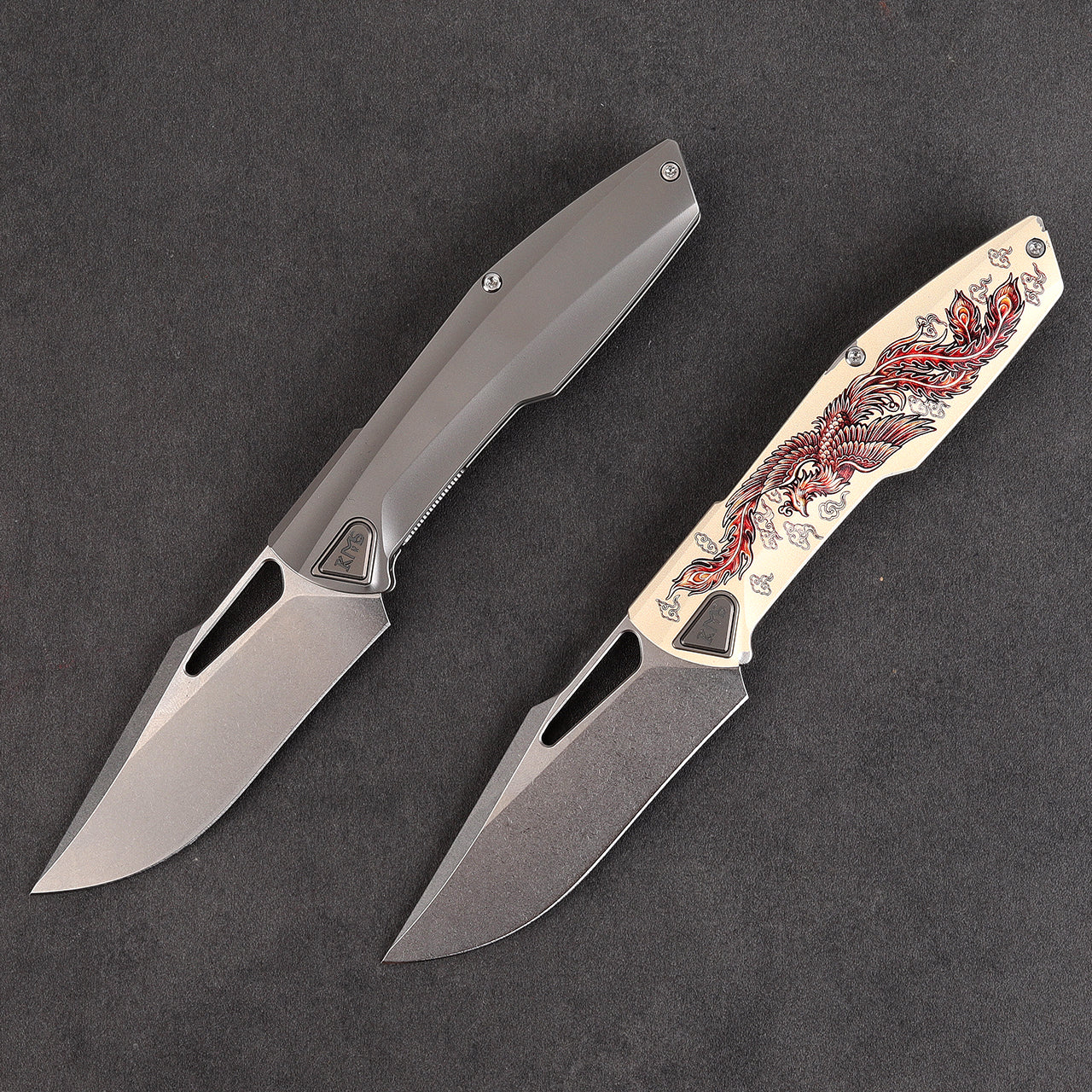 PHEONIX 3D version-Unique folding knife...designed by Anthony Fumia-AmF brand.