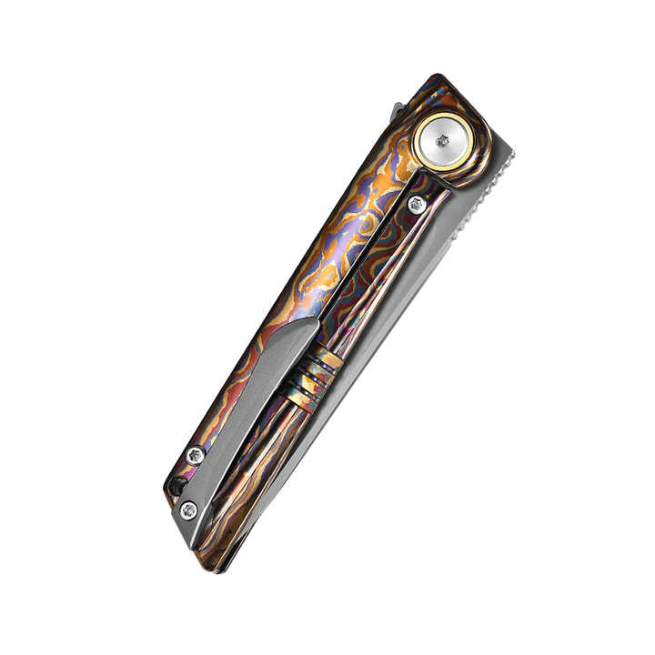 KMS0803D-ED LEXURY FOLDING KNIFE by CNC