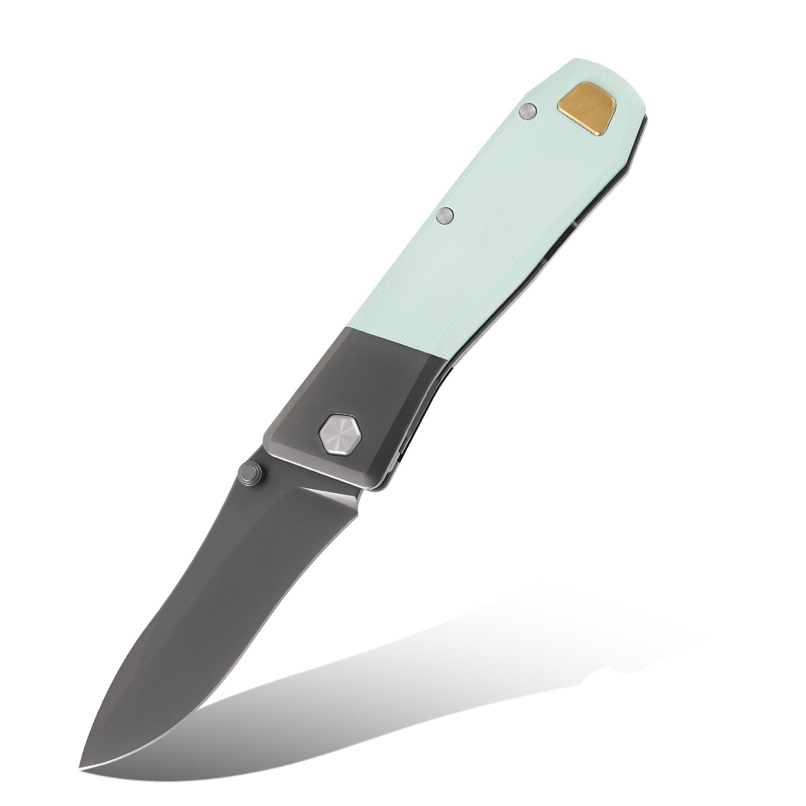 ED2502 UNIQUE brad-new TI-CNC Folding Knife