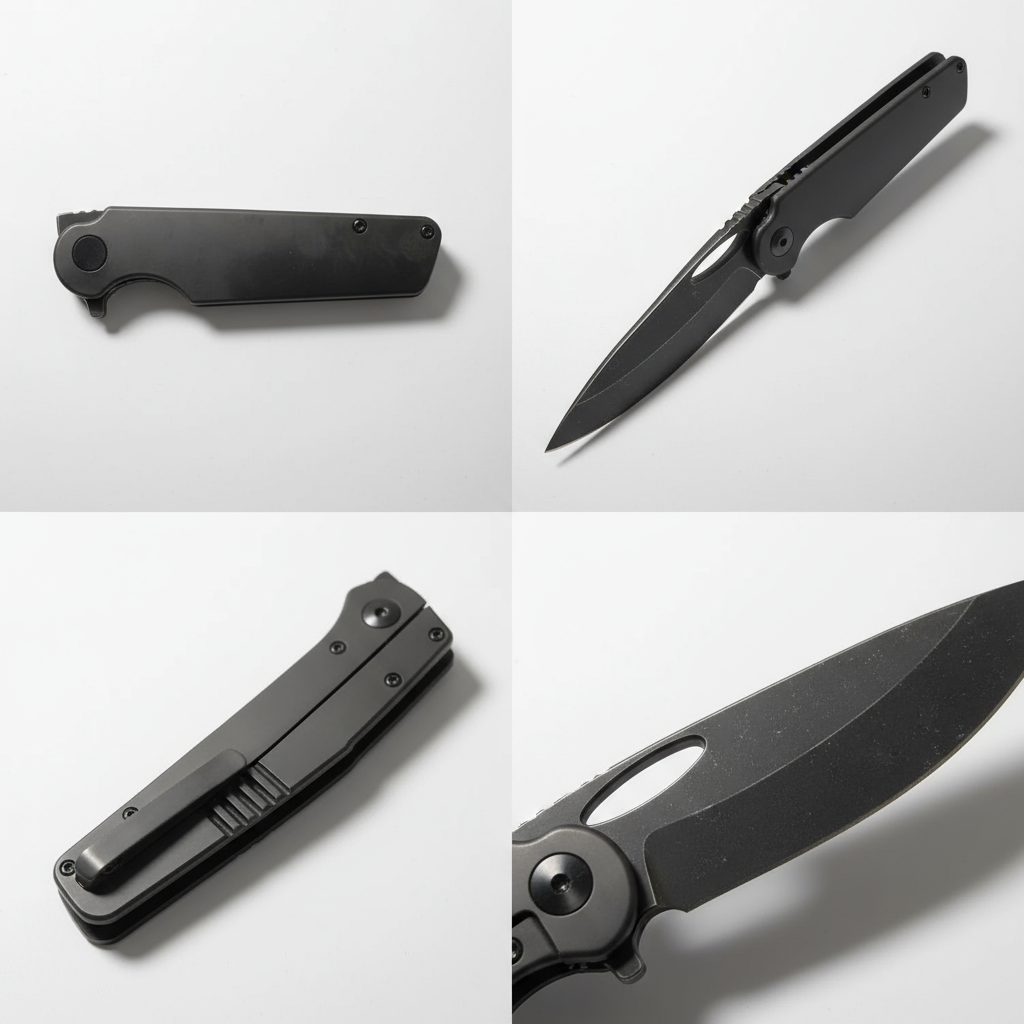 DRAGON EDC knife with grey&black version..designed by Anthony Fumia,original US created!