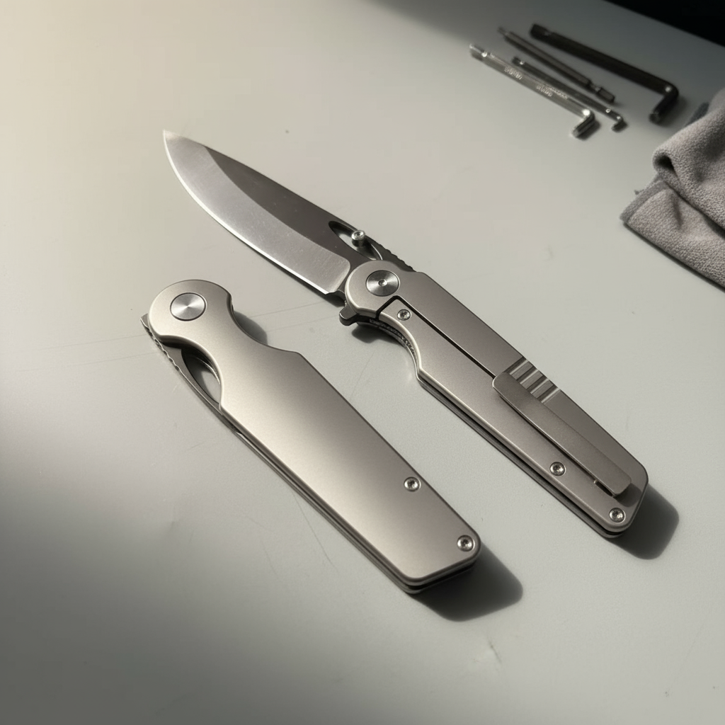 DRAGON EDC knife with grey&black version..designed by Anthony Fumia,original US created!