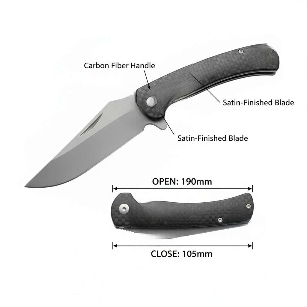 SNEAK PEEK at the Woodpecker slip joint knife with HALF STOP designed by Brad Maglott