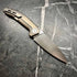 K026-TI012 QUARTZ folding knife full titanium