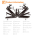 ALPHA MIU by ALFKNVIVES, 18-in-1 Full-Size, Versatile Multi-tool for DIY, Home, Garden, Outdoors or Everyday Carry (EDC)