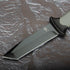 WOMSI PARTNER Fixed Blade Knife Stainless Steel Knife with Kydex Sheath, for Outdoor Camping Hunting,Tactical,etc.