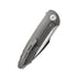 K025-Chalcedony Ti011 Full CNC Folding Knife with TA handle