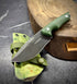 KMS B-ARMOR Full-Tang Fixed Blade Tactical Knife – VG10 steel blade, G10 handle, kydex sheath for Survival, Camping, Hunting & EDC