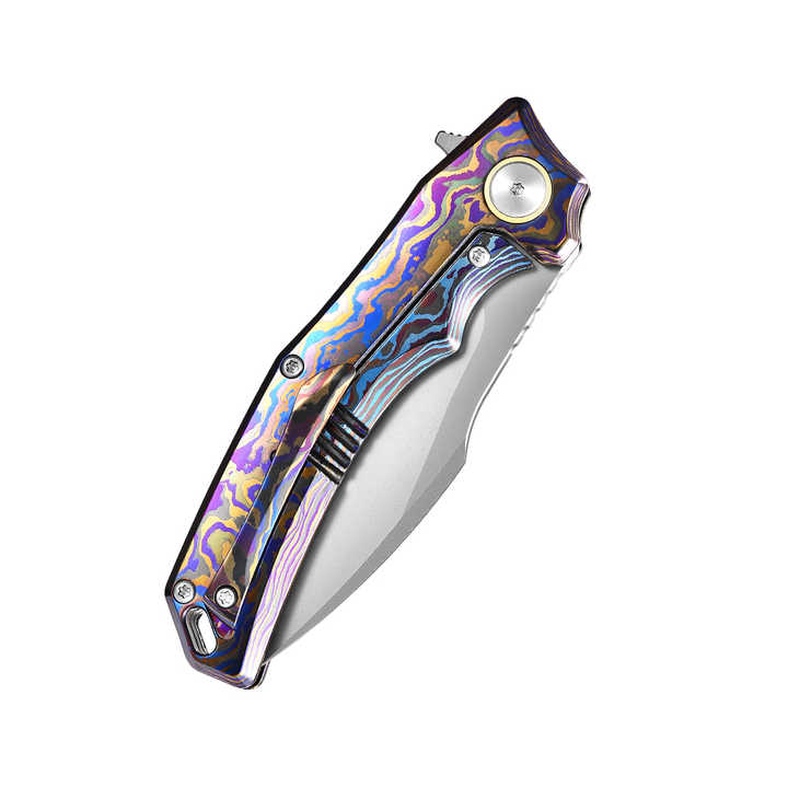 KMS0803D-ED LEXURY FOLDING KNIFE by CNC