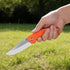RIVAL-G10 orange folding knife DESIGNED by Brad Maglott from USA