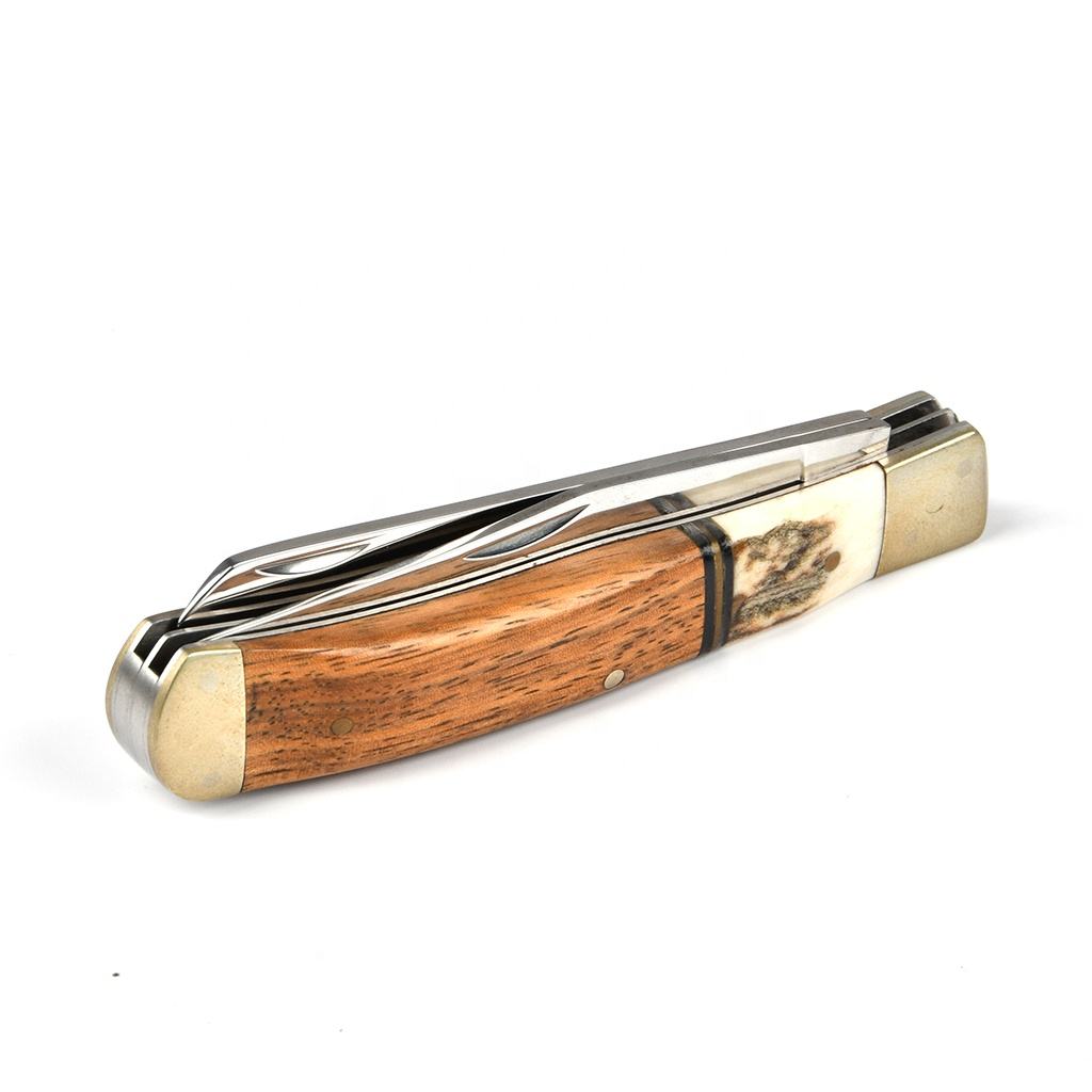 GIVEAWAY Gift Knife-Double Blade Wooden Handle WHILE your order reach $300 here