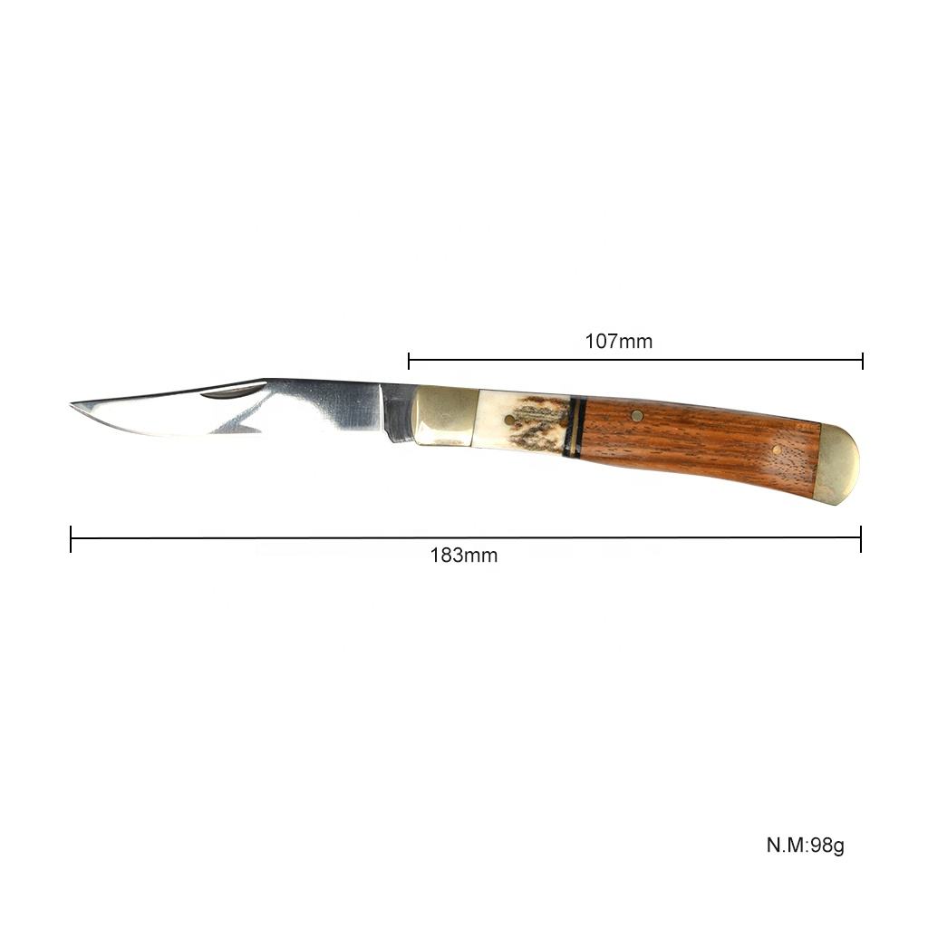 GIVEAWAY Gift Knife-Double Blade Wooden Handle WHILE your order reach $300 here