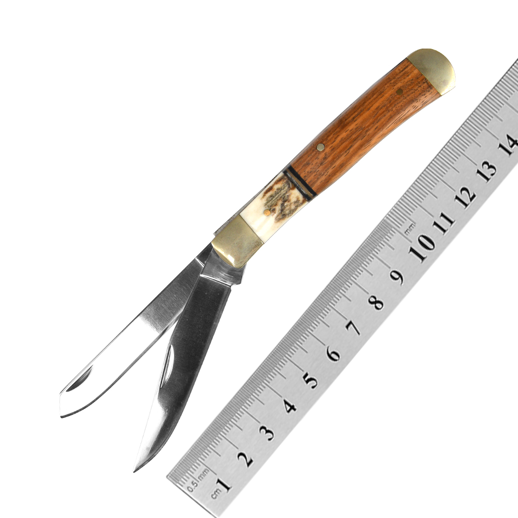 GIVEAWAY Gift Knife-Double Blade Wooden Handle WHILE your order reach $300 here