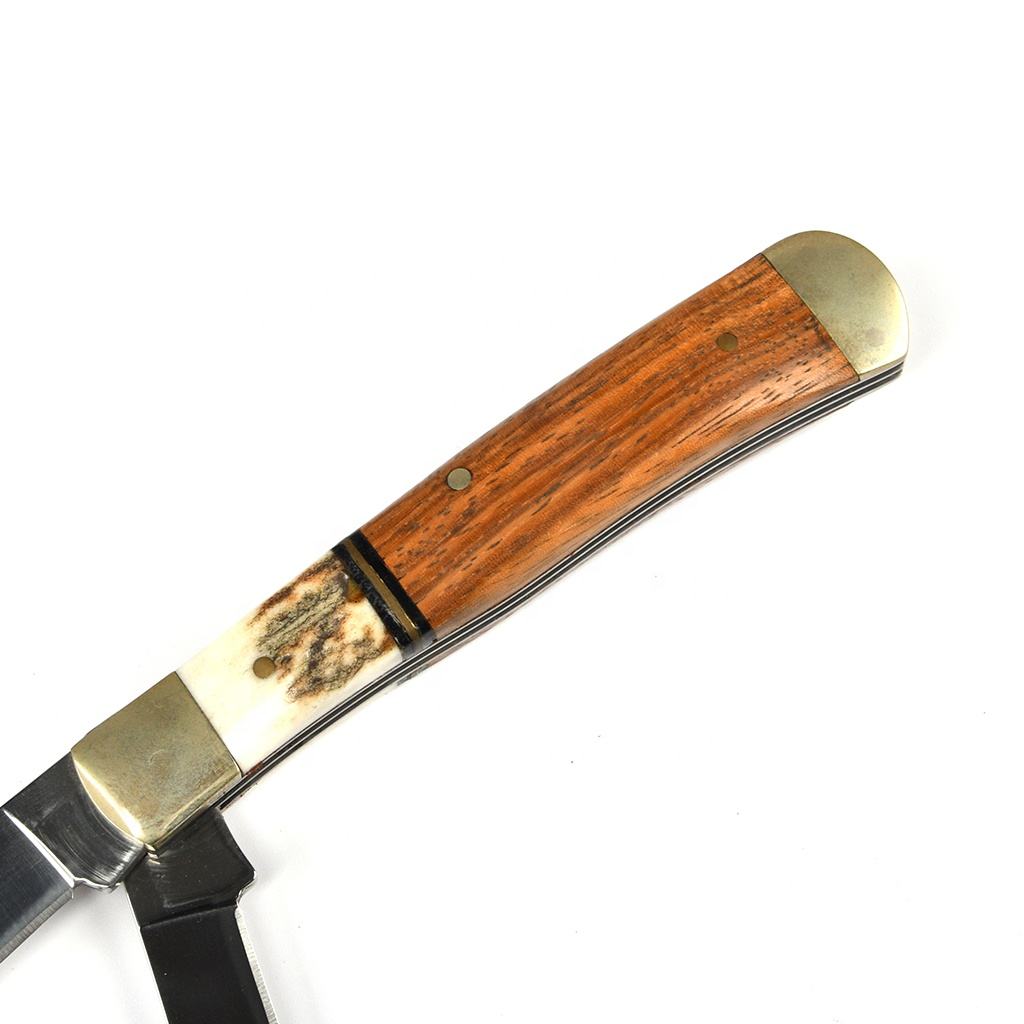 GIVEAWAY Gift Knife-Double Blade Wooden Handle WHILE your order reach $300 here