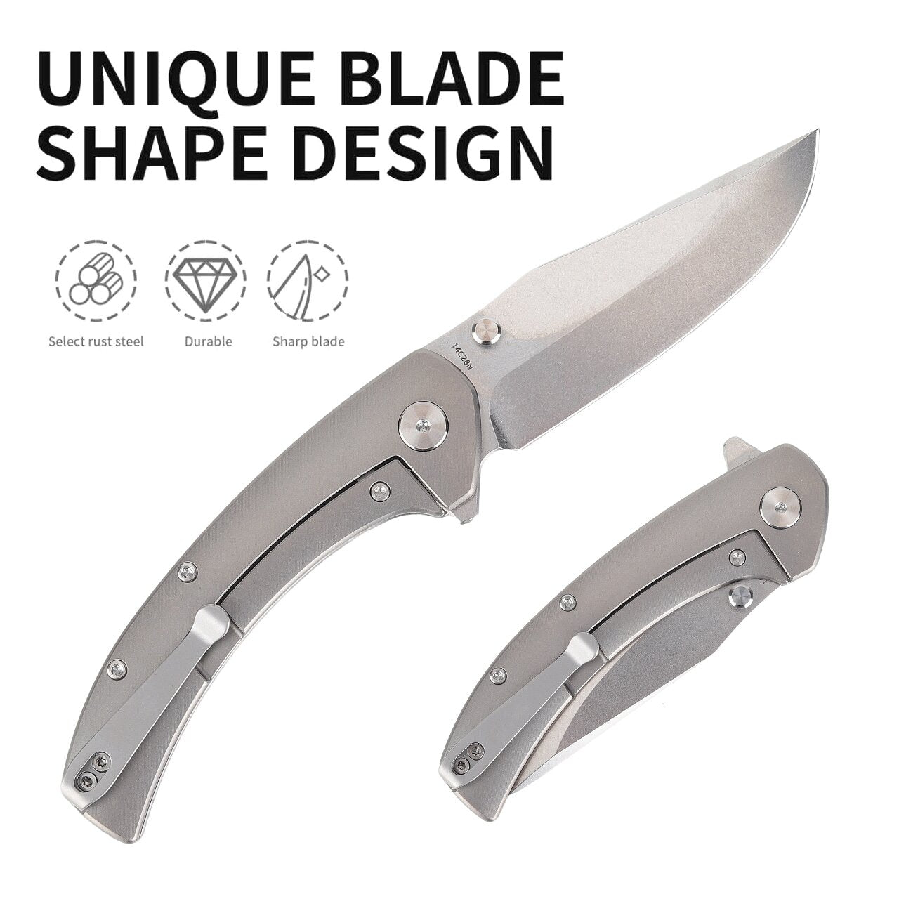 Name:RIVAL-X folding knife DESIGNED by Brad Maglott from USA