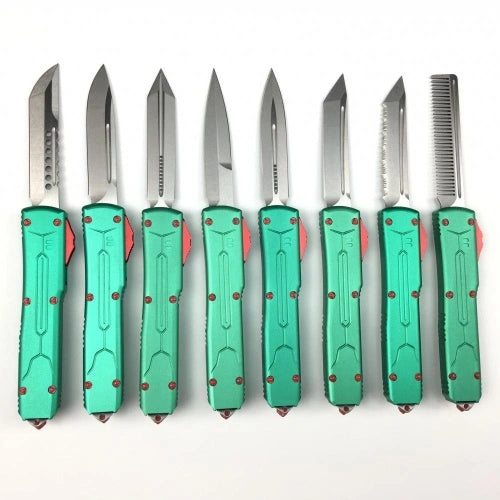OTF...Tactical OTF Stainless Steel Automatic Knife--Customized logo by OEM/ODM orders of MOQ 300pcs