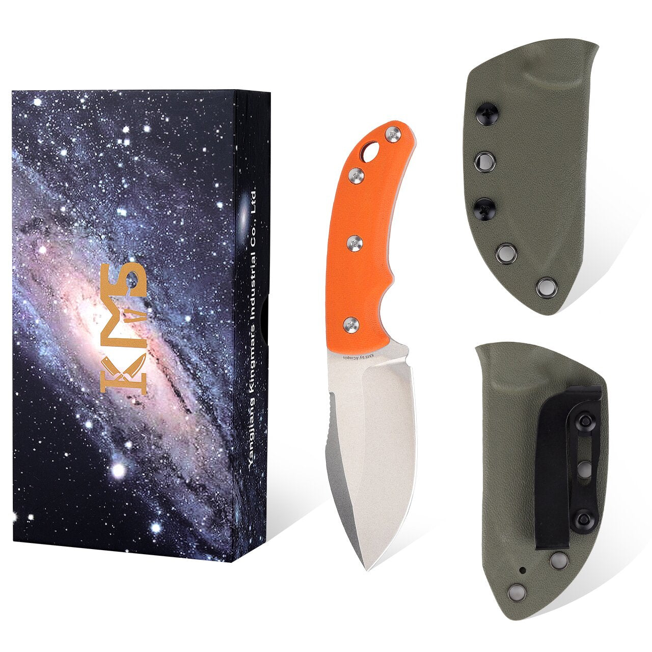 LITTLE MONSTER-BLACK tactical knife DESIGNED by ClubEDCguate