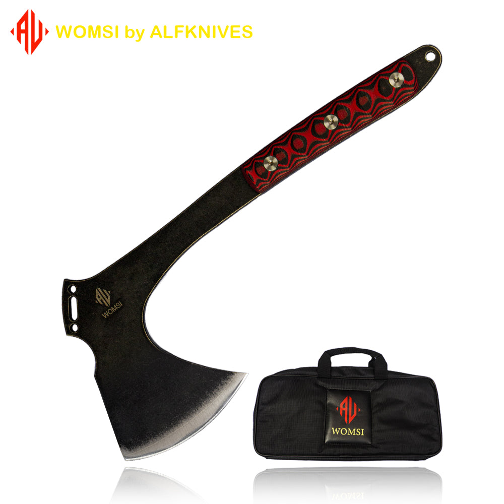 No.6 Portable Stainless Steel Full Tang,Tactical Tomahawk,Stainless Steel Hatchet Battle Axe