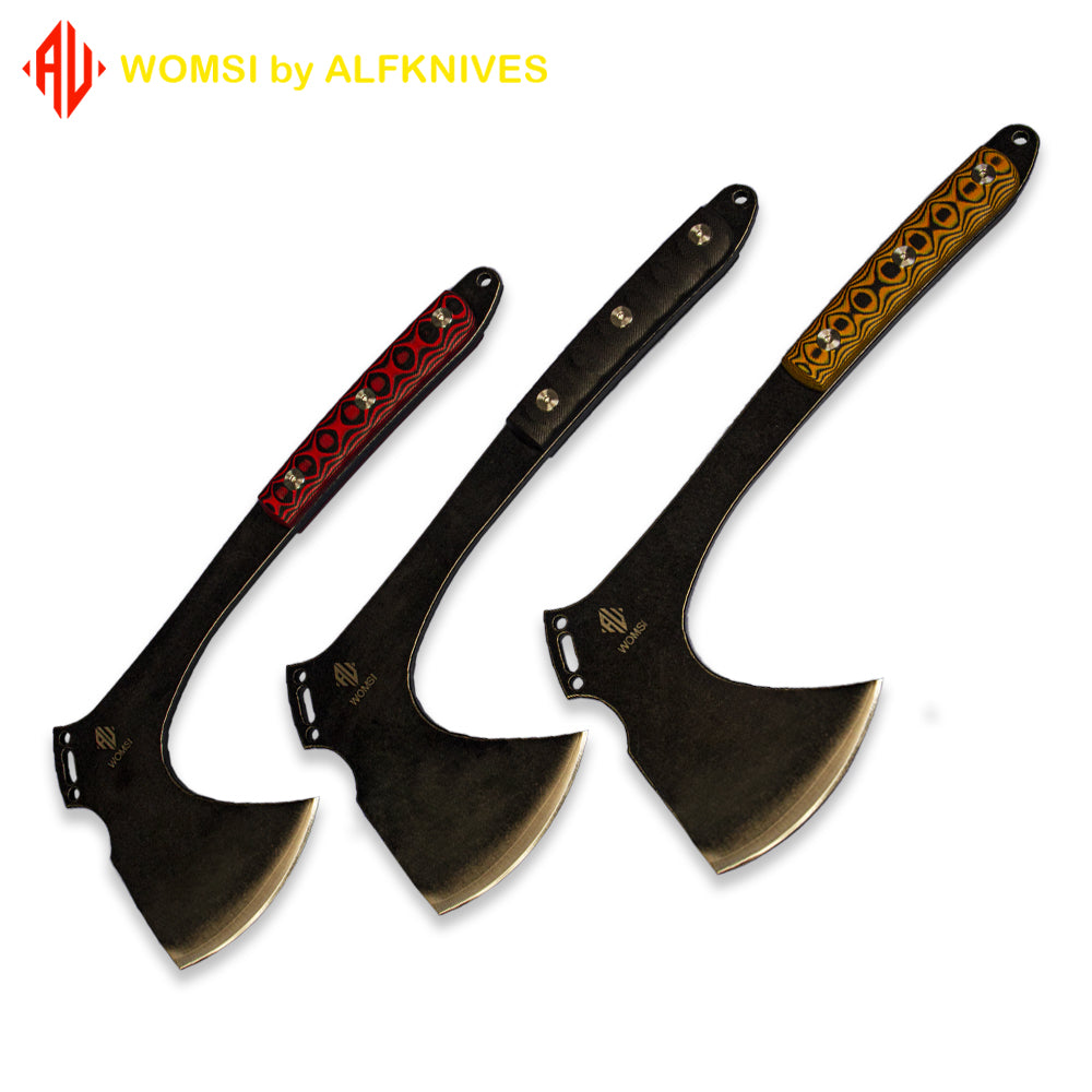 No.6 Portable Stainless Steel Full Tang,Tactical Tomahawk,Stainless Steel Hatchet Battle Axe