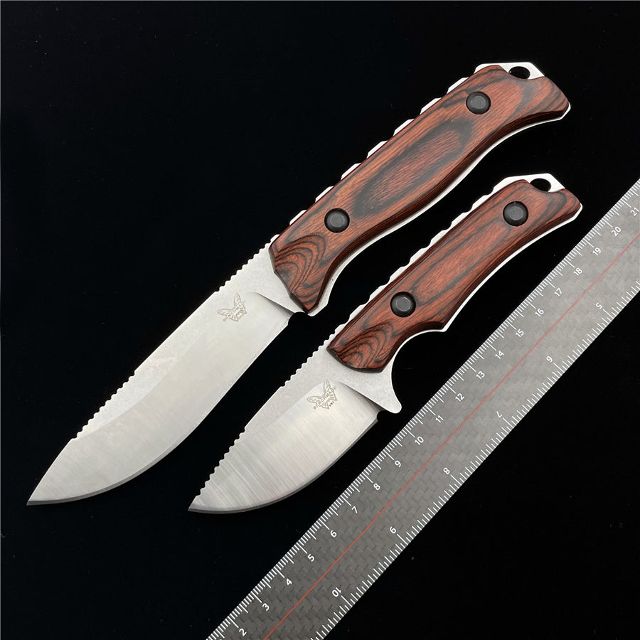 BENCHMADE 15017 15002 Hunt Hidden Canyon Hunter Fixed Blade Knife