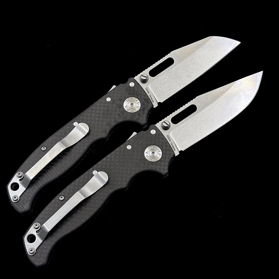 DEMKO  AD20  KNIVES Carbon fiber folding knife