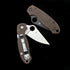 C223 Para 3 Micarta bearing folding knife