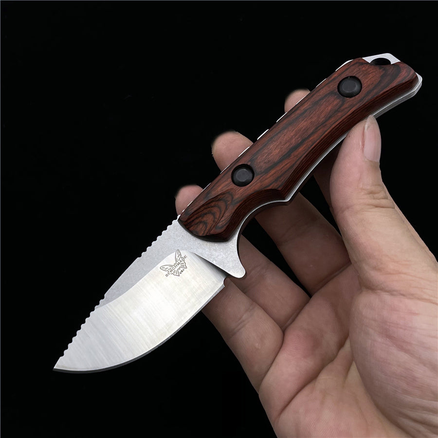 BENCHMADE 15017 15002 Hunt Hidden Canyon Hunter Fixed Blade Knife