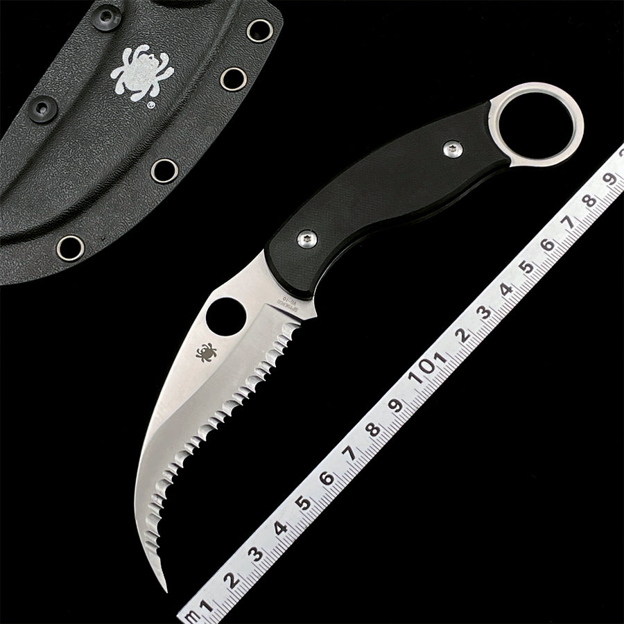 C21GS claw high hardness straight blade Knife