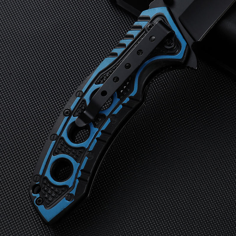 Price US$ 9.73 High Quality Plastic Handle Wild Hiking Hunting Bushcraft Pocket Folding Survival Knife With Glass Breaker Buy On Alfknives.com