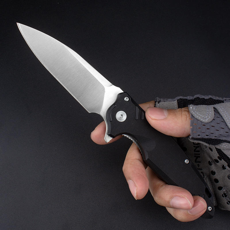 Price US$ 21.8 High Quality Folding Knife Pocket 14C28N Blade G10 Handle Tactical Camping Portable Hunting Survival Knives For Outdoor Buy On Alfknives.com