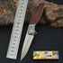 Price US$ 21.39 High Quality Handmade Folding Tactical Pocket Outdoor Hunting Wood Damascus Knife Survival Camping Buy On Alfknives.com