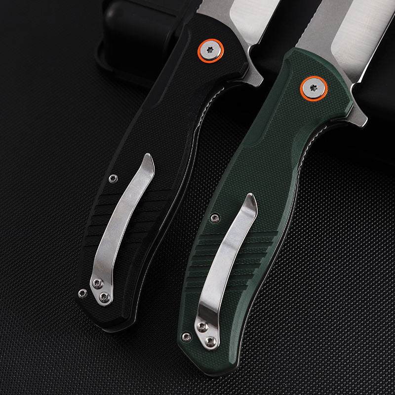 Price US$ 14.61 High Quality High End G10 Handle Christmas Gift D2 Blade Hunting Camping Jungle Folding Knife Stainless Steel Knife Buy On Alfknives.com