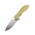 Exquisted workmanship titanium handle pocket knife folding outdoor tactical knives