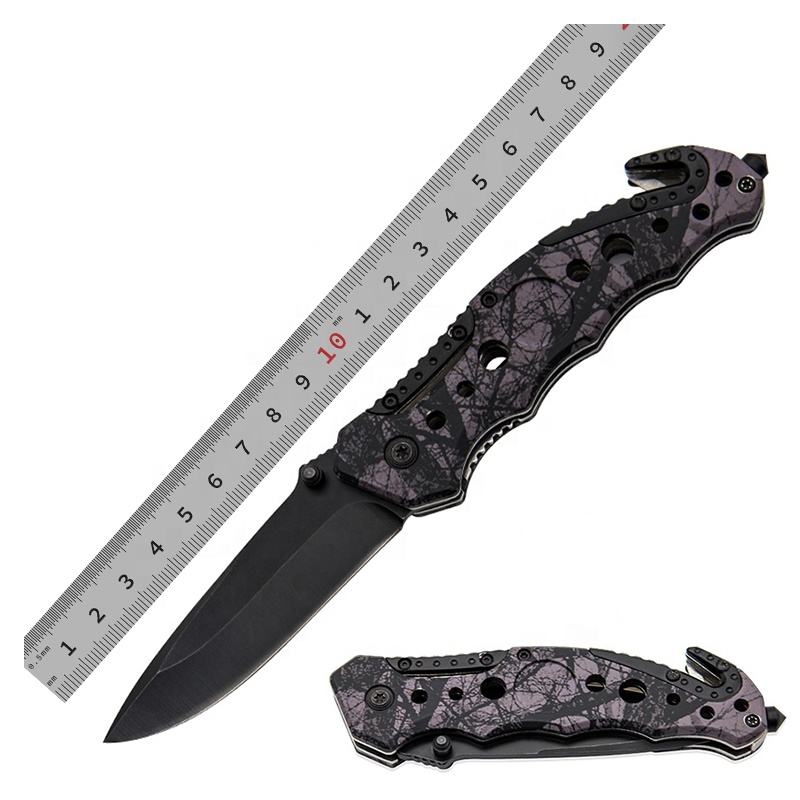 Price US$ 10.62 High Quality Hot Sale 3D Print Pattern Handle Outdoor Portable Pocket Tactical Knife Survival Hunting Folding Knife Buy On Alfknives.com