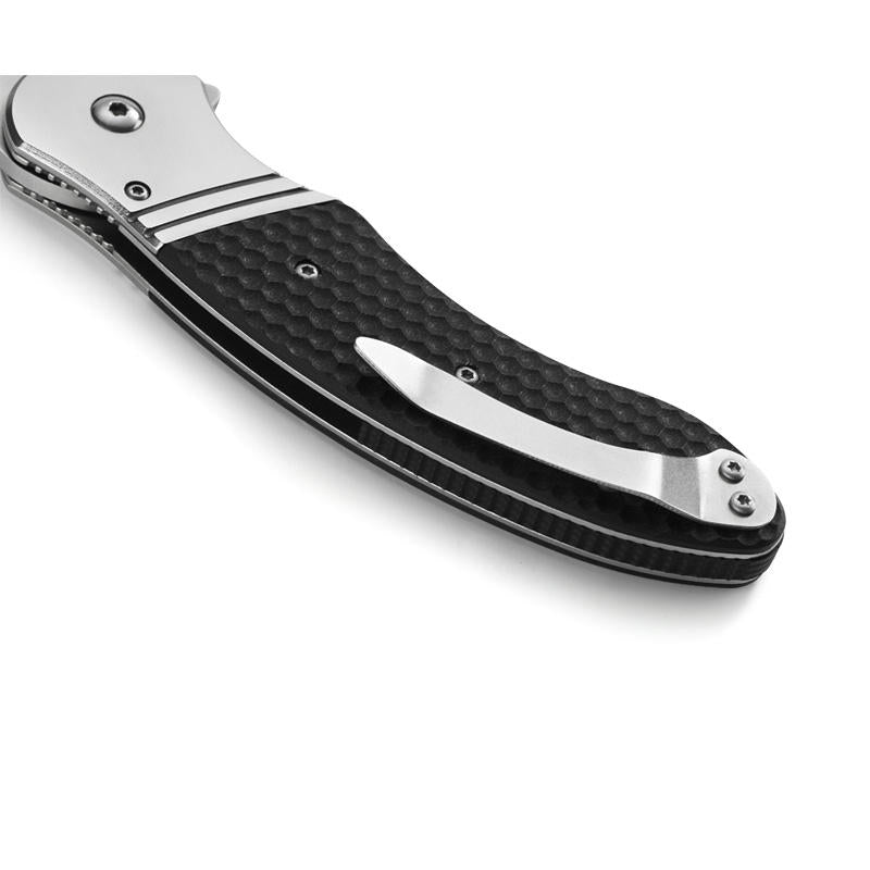 Price US$ 12.74 High Quality Japanese Quality G10 Handle Pocket Folding Knife For Camping Hunting Self Defense With Knife Holder Buy On Alfknives.com