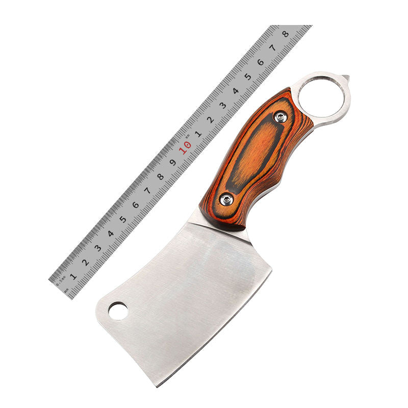 Price US$ 11 High Quality Wholesale Stainless Steel Kitchen Knife Wooden Handle Fixed Blade Outdoor Tactical Chef Knife Hunting Hunted Series 1 Buy On Alfknives.com